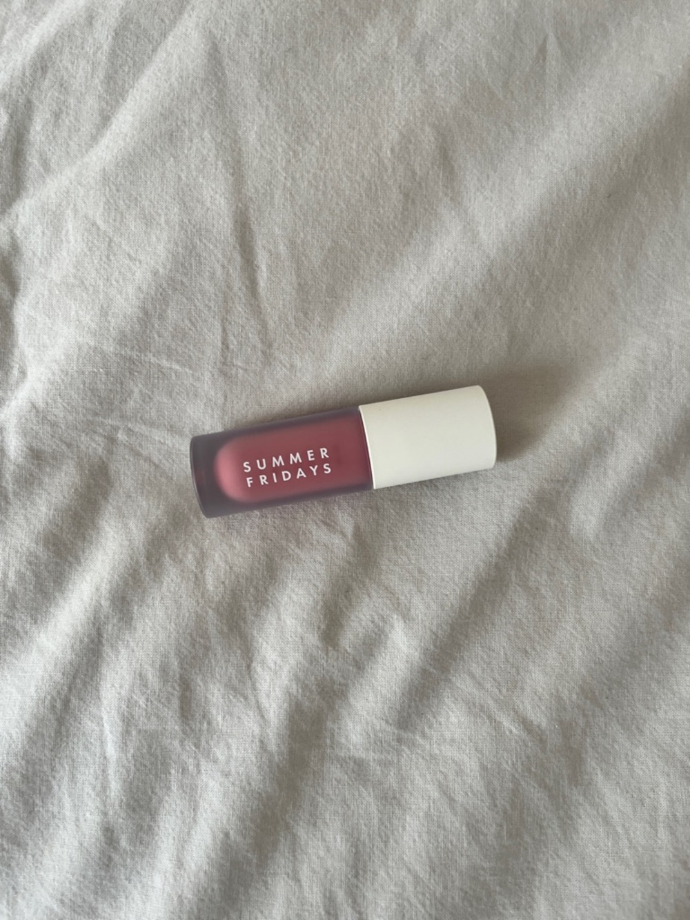 Summer Fridays Dream Lip Oil in “blush dreams”